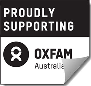 Oxfam promotional logo